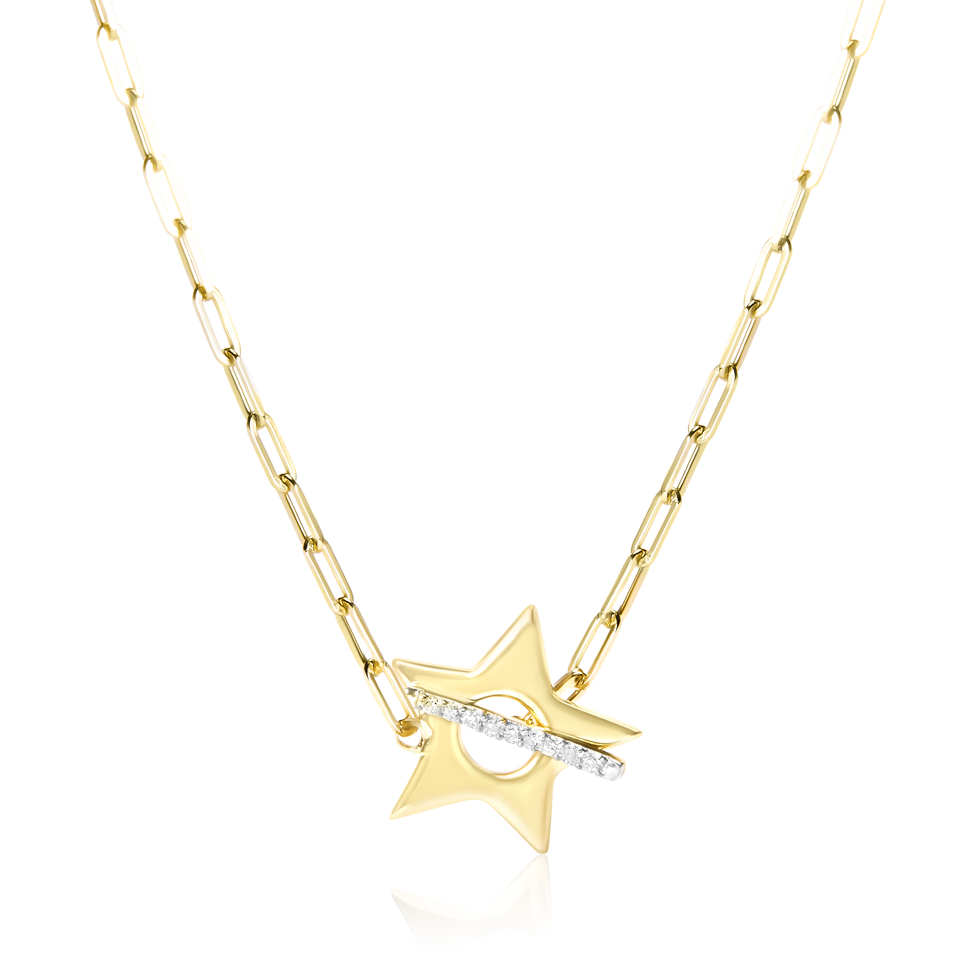 18k Yellow Gold Plated Sterling Silver